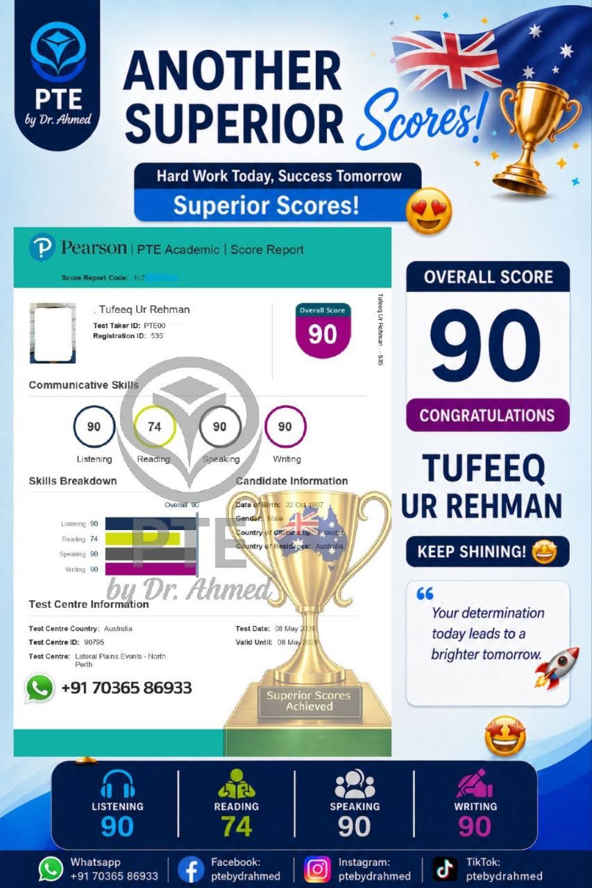 Student score report
